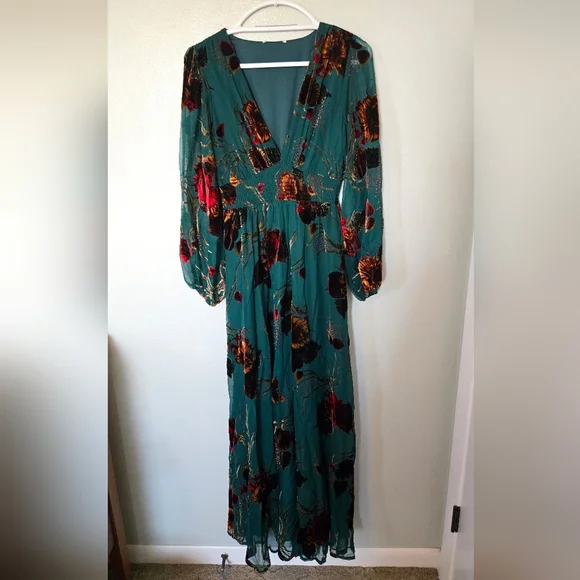 Baltic Born | NWOT Mikla Jade Floral Maxi Dress Size XS - Picture 6 of 13